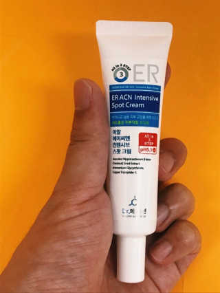 Dr.메디션 ER ACN 인텐시브 스팟 크림 — 5점을 준 리뷰어가 2018년 7월 올린 사용 사진