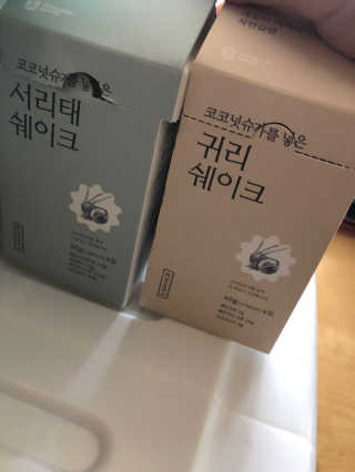 착한습관 귀리쉐이크와 서리태쉐이크 — 5점을 준 리뷰어가 2018년 8월 올린 사용 사진