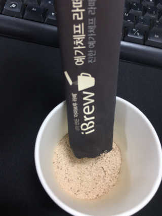 한국맥널티 아이브루 라떼 10T 3종 — 5점을 준 리뷰어가 2019년 10월 올린 사용 사진