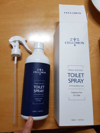 셀로몬 토일렛 스프레이 500ml — 5점을 준 리뷰어가 2018년 5월 올린 사용 사진