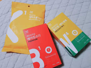 레인보우샵 올인원세탁세제,베이킹소다 스틱포6개입+세탁조클리너 — 4.17점을 준 리뷰어가 2018년 3월 올린 사용 사진