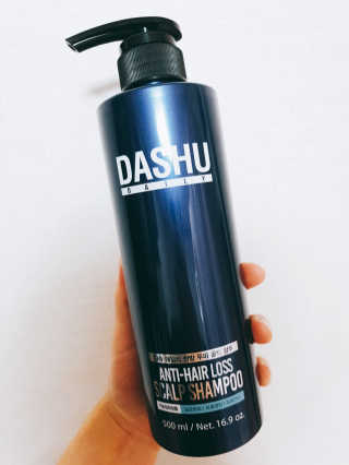 다슈코리아 다슈 데일리 단백질 한방 두피 골드 샴푸 500ml — 4점을 준 리뷰어가 2019년 12월 올린 사용 사진