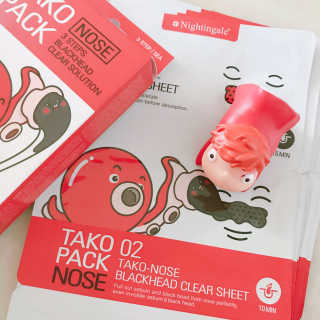 나이팅게일 TAKO PACK NOSE [문어코팩] — 5점을 준 리뷰어가 2017년 5월 올린 사용 사진