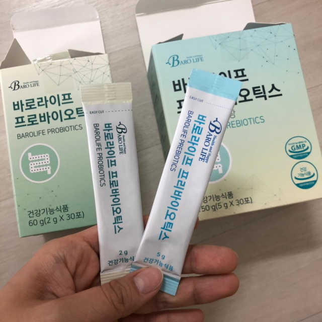 [바로푸드]프로바이오틱스 1박스+프리바이오틱스1박스 리뷰 사진