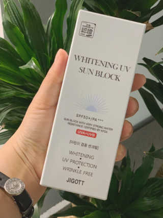지고트 화이트닝 유브이 썬블럭 크림 70ml,1+1 — 4.5점을 준 리뷰어가 2019년 5월 올린 사용 사진