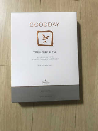 GoodDay Skincare GoodDay 강황 마스크 — 4점을 준 리뷰어가 2020년 2월 올린 사용 사진