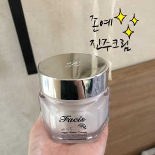 파시스 올인원 진주 화이트닝 크림 100ml — 4점을 준 리뷰어가 2019년 3월 올린 사용 사진