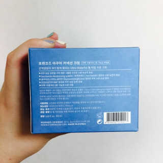 포렌코즈 아쿠아 커넥션 크림 — 5점을 준 리뷰어가 2017년 8월 올린 사용 사진