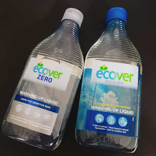 에코버 친환경 주방세제 450ml 무향+카모마일향 — 4.5점을 준 리뷰어가 2018년 12월 올린 사용 사진
