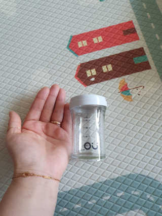 엄마의 바램을 담은 프리미엄 감성젖병 오유위시 90ml — 5점을 준 리뷰어가 2020년 3월 올린 사용 사진