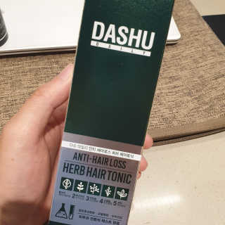 다슈코리아 다슈 데일리 안티 헤어로스 허브 헤어토닉 150ml — 5점을 준 리뷰어가 2019년 8월 올린 사용 사진