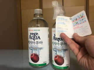 베지아쿠아 475ml + 리필 1000ml 1Set — 4점을 준 리뷰어가 2019년 8월 올린 사용 사진