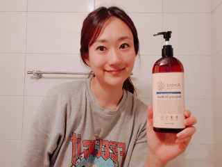 아미니 오일워시 시리즈 400ml（3종 중 1종 랜덤발송 — 5점을 준 리뷰어가 2019년 7월 올린 사용 사진
