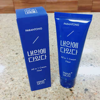 맨즈스킨 파란통 내안에다있다 — 5점을 준 리뷰어가 2017년 9월 올린 사용 사진