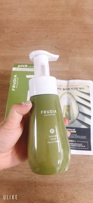 [후르디아] 아보카도 약산성 비건 여성 청결제 — 5점을 준 리뷰어가 2020년 2월 올린 사용 사진