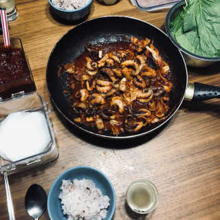 맵꾸미 쭈꾸미볶음 450g — 4점을 준 리뷰어가 2019년 8월 올린 사용 사진