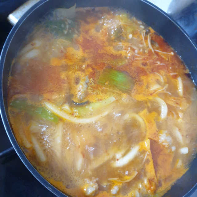 [곱나좋군] 곱나맛있는 [한우대창전골] 밀키트세트 리뷰 사진