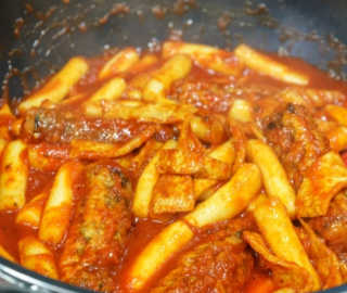 화곡미담 옛날 떡볶이 — 5점을 준 리뷰어가 2020년 2월 올린 사용 사진