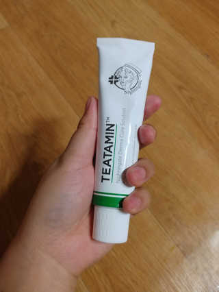 나이팅게일 티타민 크림 리뉴얼 — 4.17점을 준 리뷰어가 2018년 3월 올린 사용 사진