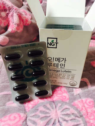 네츄럴굿띵스 오!메가루테인 60일분 — 3.33점을 준 리뷰어가 2017년 11월 올린 사용 사진