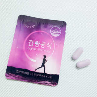 [감량공식] 다이어트 건강기능식품 — 5점을 준 리뷰어가 2019년 12월 올린 사용 사진