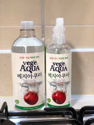 베지아쿠아 475ml + 리필 1000ml 1Set — 4점을 준 리뷰어가 2019년 7월 올린 사용 사진