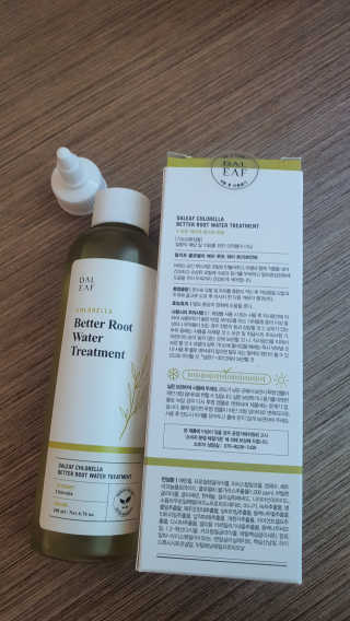달리프 클로렐라 베러 루트 워터트리트먼트 200ml — 5점을 준 리뷰어가 2020년 3월 올린 사용 사진