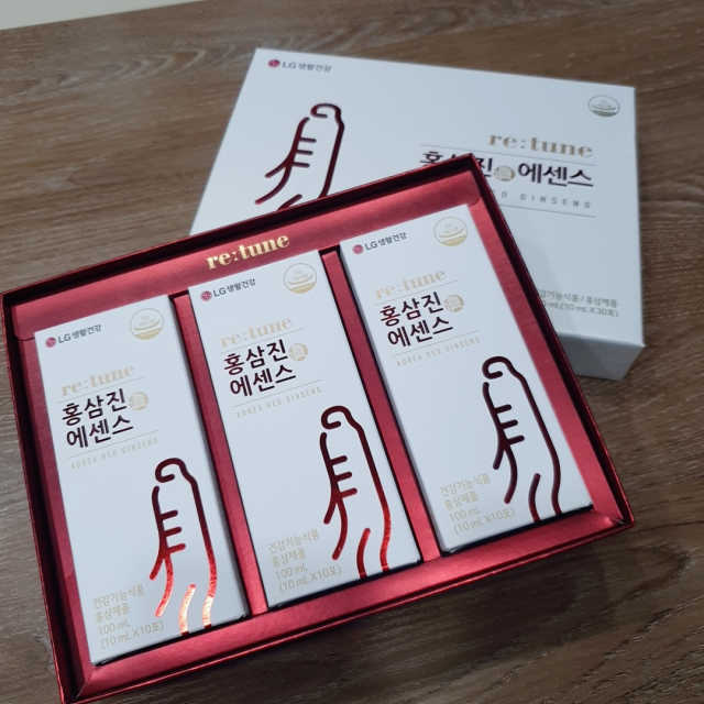 리튠 홍삼진 에센스 리뷰 사진