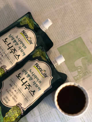 장수농가 남태평양 사모아 노니 원액 1L or 200mlx10팩 중 택 1 — 5점을 준 리뷰어가 2019년 1월 올린 사용 사진