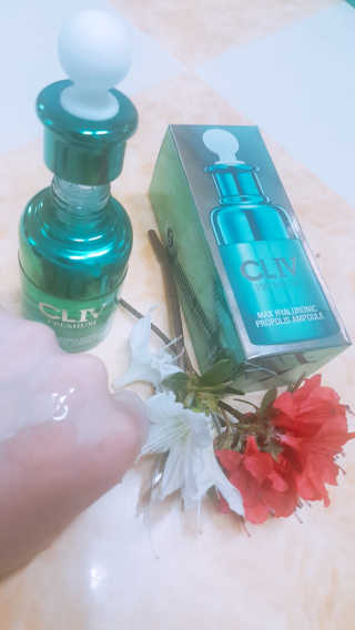 씨엘포 맥스 히아루로닉 프로폴리스 앰플 — 5점을 준 리뷰어가 2019년 5월 올린 사용 사진
