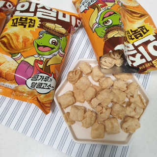 꼬북칩 달콩인절미맛 12봉지 — 5점을 준 리뷰어가 2019년 11월 올린 사용 사진