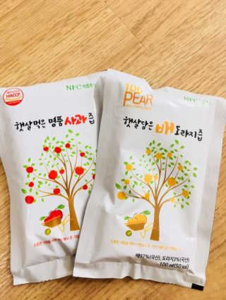 착즙하는 남자 햇살담은 명품 사과즙10포 배도라지즙 10포 — 5점을 준 리뷰어가 2018년 9월 올린 사용 사진