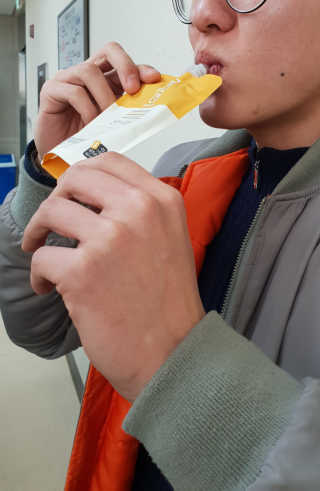 자연원 복다방 2종 100ml 10포씩 — 4점을 준 리뷰어가 2018년 12월 올린 사용 사진