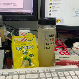 장수농가 리얼깔라만시 원샷 50ml 10팩+보틀 — 5점을 준 리뷰어가 2019년 5월 올린 사용 사진
