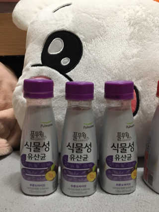 풀무원 식물성유산균 레드앤오메가 + 푸룬앤바이오 — 4.5점을 준 리뷰어가 2018년 11월 올린 사용 사진