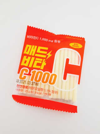 매드비타C 1000 — 5점을 준 리뷰어가 2019년 4월 올린 사용 사진