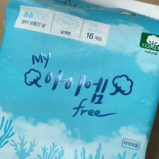 보타메디 마이아이엠 생리대 — 5점을 준 리뷰어가 2019년 2월 올린 사용 사진