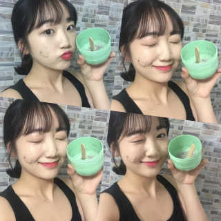 23years old 아쿠아밥 모델링 마스크 — 5점을 준 리뷰어가 2017년 6월 올린 사용 사진