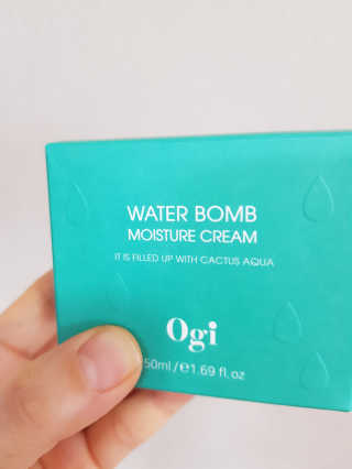 오지아이 워터 밤 모이스처 크림 50ml — 4점을 준 리뷰어가 2020년 2월 올린 사용 사진