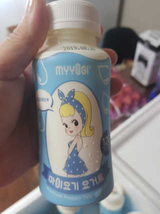 마이요기 요거트 — 5점을 준 리뷰어가 2019년 8월 올린 사용 사진