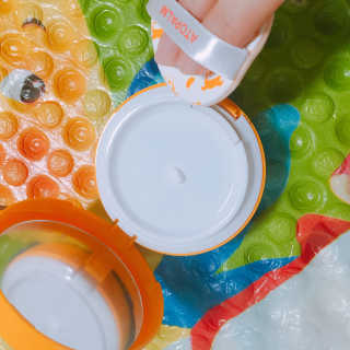 아토팜 톡톡 페이셜 선팩트 SPF43 PA+++ — 4점을 준 리뷰어가 2017년 3월 올린 사용 사진