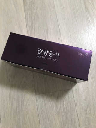 [감량공식] 다이어트 건강기능식품 — 4.5점을 준 리뷰어가 2019년 12월 올린 사용 사진