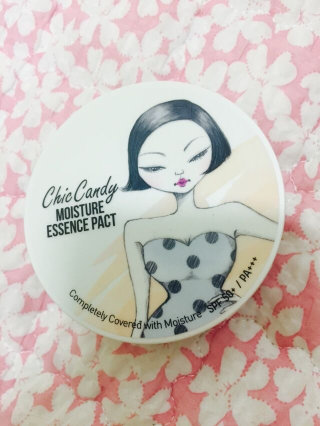 메리트 시크캔디 모이스처 에센스팩트 or 에어 파운데이션 (랜덤1종) — 4.5점을 준 리뷰어가 2016년 9월 올린 사용 사진