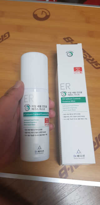 Dr.메디션 이알세붐컨트롤 에센스미스트 [피지조절] — 4점을 준 리뷰어가 2018년 8월 올린 사용 사진