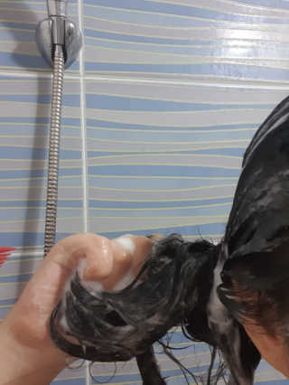 코에나샴푸 500ml — 5점을 준 리뷰어가 2019년 7월 올린 사용 사진