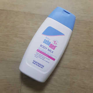 세바메드 베이비 바디밀크 200ml — 4점을 준 리뷰어가 2019년 12월 올린 사용 사진