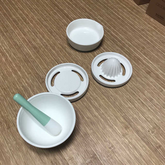 친환경 도자기 이유식조리기 5종 세트 리뷰 사진
