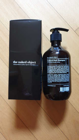 the naked object [탈모볼륨샴푸] 디블랙 팩 샴푸 — 5점을 준 리뷰어가 2020년 3월 올린 사용 사진
