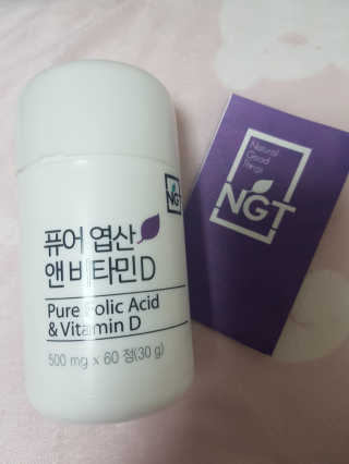 네츄럴굿띵스 퓨어 락토 철분 60일분 — 5점을 준 리뷰어가 2018년 1월 올린 사용 사진