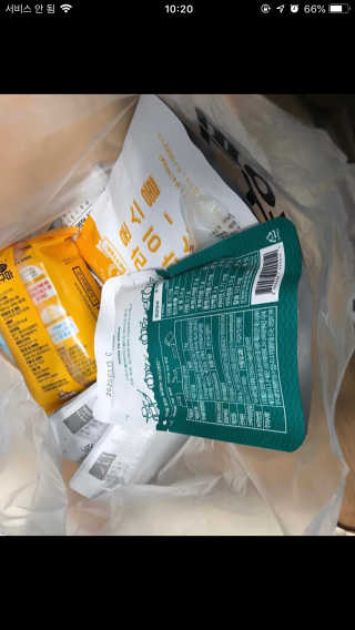 [강남,강서지역 한정]온라인편의점 나우픽 2만원 쿠폰 — 3.5점을 준 리뷰어가 2019년 4월 올린 사용 사진